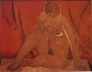 Kasimir Malevich The Female model France oil painting artist